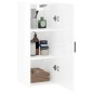 vidaXL Armario de pared blanco brillante 34,5x34x90 cm vidaXL Armario de pared blanco brillante 34,5x34x90 cm