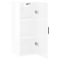 vidaXL Armario de pared blanco brillante 34,5x34x90 cm vidaXL Armario de pared blanco brillante 34,5x34x90 cm