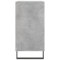 vidaXL Aparador madera de ingeniería gris hormigón 57x35x70 cm vidaXL Aparador madera de ingeniería gris hormigón 57x35x70 cm