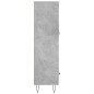 vidaXL Aparador alto madera de ingeniería gris hormigón 69,5x31x115 cm vidaXL Aparador alto madera de ingeniería gris hormigón 69,5x31x115 cm