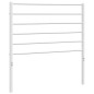 vidaXL Cabecero de metal blanco 80 cm vidaXL Cabecero de metal blanco 80 cm