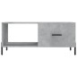 vidaXL Mesa de centro madera contrachapada gris hormigón 90x50x40 cm vidaXL Mesa de centro madera contrachapada gris hormigón 90x50x40 cm