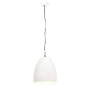 vidaXL Lámpara colgante industrial redonda 25 W blanca 42 cm E27 vidaXL Lámpara colgante industrial redonda 25 W blanca 42 cm E27