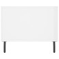 vidaXL Mesa de centro madera contrachapada blanco brillo 90x50x40 cm vidaXL Mesa de centro madera contrachapada blanco brillo 90x50x40 cm