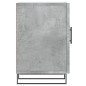 vidaXL Mueble de TV madera de ingeniería gris hormigón 150x30x50 cm