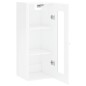 vidaXL Armario de pared blanco brillante 34,5x34x90 cm vidaXL Armario de pared blanco brillante 34,5x34x90 cm