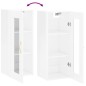 vidaXL Armario de pared blanco brillante 34,5x34x90 cm vidaXL Armario de pared blanco brillante 34,5x34x90 cm