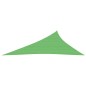 vidaXL Toldo de vela HDPE verde claro 160 g/m² 4x5x6,8 m vidaXL Toldo de vela HDPE verde claro 160 g/m² 4x5x6,8 m