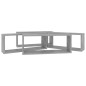 vidaXL Estante cubo pared 4 uds madera ingeniería hormigón 60x15x23cm vidaXL Estante cubo pared 4 uds madera ingeniería hormigón 60x15x23cm