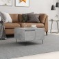 vidaXL Mesa de centro madera contrachapada gris hormigón 55x55x36,5 cm vidaXL Mesa de centro madera contrachapada gris hormigón 55x55x36,5 cm