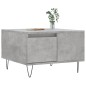 vidaXL Mesa de centro madera contrachapada gris hormigón 55x55x36,5 cm vidaXL Mesa de centro madera contrachapada gris hormigón 55x55x36,5 cm