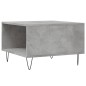 vidaXL Mesa de centro madera contrachapada gris hormigón 55x55x36,5 cm vidaXL Mesa de centro madera contrachapada gris hormigón 55x55x36,5 cm