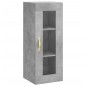 vidaXL Armario de pared gris hormigón 34,5x34x90 cm vidaXL Armario de pared gris hormigón 34,5x34x90 cm