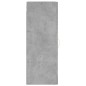 vidaXL Armario de pared gris hormigón 34,5x34x90 cm vidaXL Armario de pared gris hormigón 34,5x34x90 cm