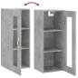 vidaXL Armario de pared gris hormigón 34,5x34x90 cm vidaXL Armario de pared gris hormigón 34,5x34x90 cm