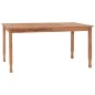 vidaXL Juego de comedor de jardín 7 piezas teca maciza y cojines vidaXL Juego de comedor de jardín 7 piezas teca maciza y cojines