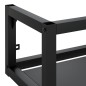 vidaXL Estructura de lavabo suspendido hierro negro 40x38x31 cm vidaXL Estructura de lavabo suspendido hierro negro 40x38x31 cm