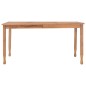 vidaXL Juego de comedor de jardín 7 piezas teca maciza y cojines vidaXL Juego de comedor de jardín 7 piezas teca maciza y cojines