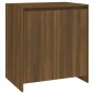 vidaXL Aparador de madera contrachapada marrón roble 70x41x75 cm vidaXL Aparador de madera contrachapada marrón roble 70x41x75 cm