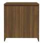 vidaXL Aparador de madera contrachapada marrón roble 70x41x75 cm vidaXL Aparador de madera contrachapada marrón roble 70x41x75 cm