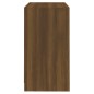 vidaXL Aparador de madera contrachapada marrón roble 70x41x75 cm vidaXL Aparador de madera contrachapada marrón roble 70x41x75 cm