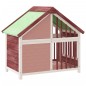vidaXL Caseta para perros madera maciza pino color moca 96x60,5x87 cm vidaXL Caseta para perros madera maciza pino color moca 96x60,5x87 cm