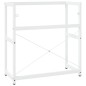 vidaXL Estructura de lavabo de hierro blanco 79x38x83 cm vidaXL Estructura de lavabo de hierro blanco 79x38x83 cm