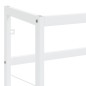 vidaXL Estructura de lavabo de hierro blanco 79x38x83 cm vidaXL Estructura de lavabo de hierro blanco 79x38x83 cm