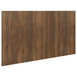 vidaXL Cabecero de cama madera contrachapada roble marrón 160x1,5x80cm