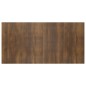 vidaXL Cabecero de cama madera contrachapada roble marrón 160x1,5x80cm vidaXL Cabecero de cama madera contrachapada roble marrón 160x1,5x80cm