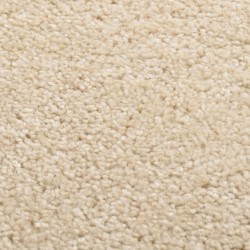 vidaXL Alfombra de pelo corto beige 120x170 cm