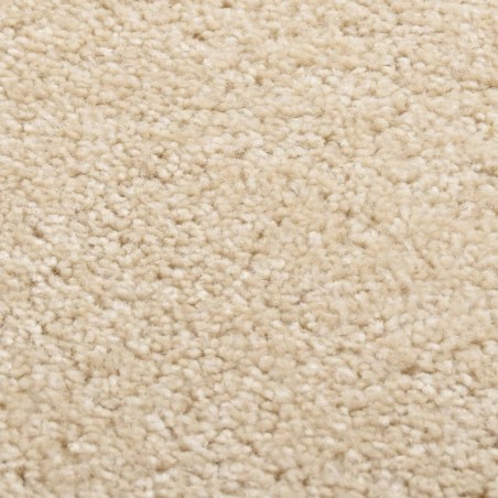 vidaXL Alfombra de pelo corto beige 120x170 cm