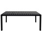 vidaXL Juego de comedor para jardín 7 piezas negro y marrón vidaXL Juego de comedor para jardín 7 piezas negro y marrón