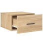 vidaXL Mesitas de noche de pared 2 uds color roble Sonoma 35x35x20 cm vidaXL Mesitas de noche de pared 2 uds color roble Sonoma 35x35x20 cm