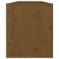 vidaXL Armario de pared 2 uds madera de pino marrón miel 60x30x35 cm vidaXL Armario de pared 2 uds madera de pino marrón miel 60x30x35 cm