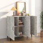 vidaXL Aparador de madera de ingeniería gris hormigón 90x34x80 cm vidaXL Aparador de madera de ingeniería gris hormigón 90x34x80 cm