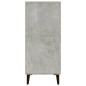 vidaXL Aparador de madera de ingeniería gris hormigón 90x34x80 cm vidaXL Aparador de madera de ingeniería gris hormigón 90x34x80 cm
