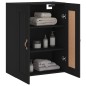 vidaXL Armario de pared madera de ingeniería negro 69,5x34x90 cm vidaXL Armario de pared madera de ingeniería negro 69,5x34x90 cm