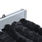 vidaXL Cortina mosquitera de chenilla gris antracita 100x220 cm vidaXL Cortina mosquitera de chenilla gris antracita 100x220 cm
