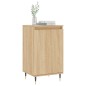 vidaXL Aparadores 2 uds madera de ingeniería roble Sonoma 40x35x70 cm