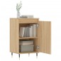 vidaXL Aparadores 2 uds madera de ingeniería roble Sonoma 40x35x70 cm