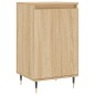 vidaXL Aparadores 2 uds madera de ingeniería roble Sonoma 40x35x70 cm
