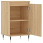 vidaXL Aparadores 2 uds madera de ingeniería roble Sonoma 40x35x70 cm