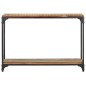 vidaXL Mesa consola de madera maciza reciclada 110x30x75 cm vidaXL Mesa consola de madera maciza reciclada 110x30x75 cm