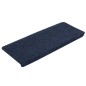 vidaXL Alfombrilla autoadhesiva de escalera 15 uds azul 65x24,5x3,5 cm vidaXL Alfombrilla autoadhesiva de escalera 15 uds azul 65x24,5x3,5 cm