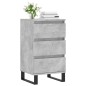 vidaXL Aparador madera de ingeniería gris hormigón 40x35x70 cm vidaXL Aparador madera de ingeniería gris hormigón 40x35x70 cm