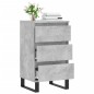 vidaXL Aparador madera de ingeniería gris hormigón 40x35x70 cm vidaXL Aparador madera de ingeniería gris hormigón 40x35x70 cm