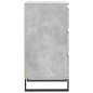 vidaXL Aparador madera de ingeniería gris hormigón 40x35x70 cm vidaXL Aparador madera de ingeniería gris hormigón 40x35x70 cm