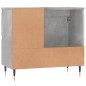 vidaXL Armario de baño madera contrachapada gris hormigón 65x33x60 cm vidaXL Armario de baño madera contrachapada gris hormigón 65x33x60 cm