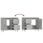 vidaXL Armario de baño madera contrachapada gris hormigón 65x33x60 cm vidaXL Armario de baño madera contrachapada gris hormigón 65x33x60 cm